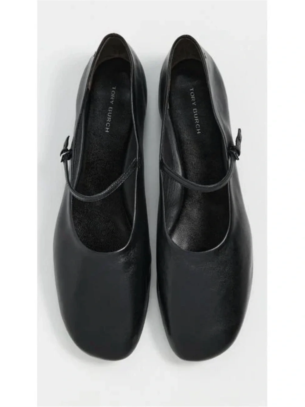Tory Burch Black Mary Jane Ballet Flats Sz 9.5